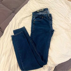 Madewell Jeans- “Skinny Skinny” size 27x32